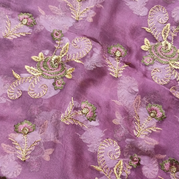 Pure Chiffon Dupatta - Picture 9 of 12